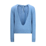 Marni Light Blue Cashmere Sweatshirt