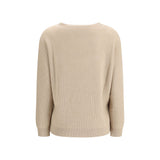 Brunello Cucinelli Beige Cashmere Cashmere Sweater