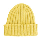 Made in Italy Yellow Cashmere Hat
