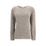 The Row Beige Cashmere Top