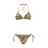 Zimmermann Brown Polyamide Bikini