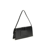 Jacquemus Black Calf Leather Bos Taurus Shoulder Bag