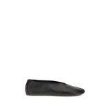 The Row Black Lamb Ovis Aries Aries Ballet Flats