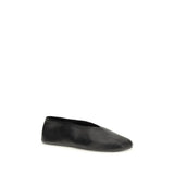 The Row Black Lamb Ovis Aries Aries Ballet Flats