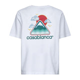Casablanca White Cotton T-Shirt