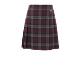 Dolce & Gabbana Bordeaux Wool Mini Skirt
