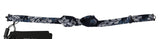 Dolce & Gabbana Navy Blue Floral Slim Adjustable Neck Papillon Men  Bow Tie