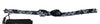 Dolce & Gabbana Navy Blue Floral Slim Adjustable Neck Papillon MenBow Tie