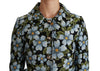 Dolce & Gabbana Multicolor Floral Blazer Coat Polyester Jacket