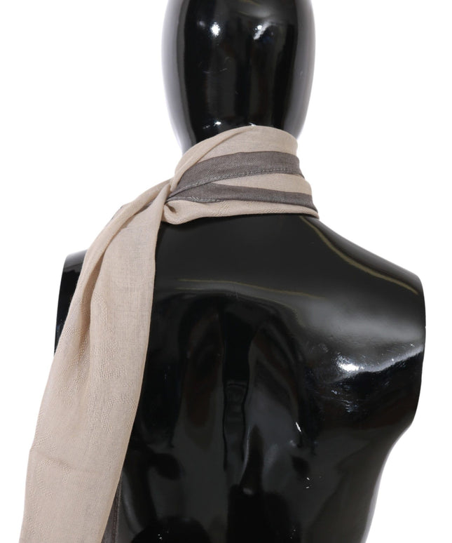 Costume National Beige Women Cotton Shawl  Scarf