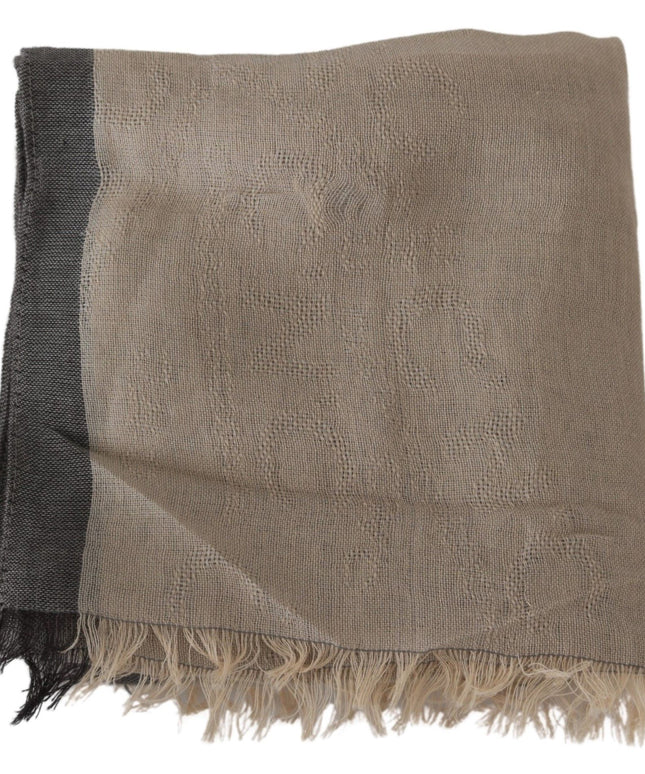 Costume National Beige Women Cotton Shawl  Scarf