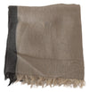Costume National Beige Women Cotton ShawlScarf
