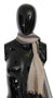 Costume National Beige Women Cotton ShawlScarf