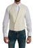 Dolce & Gabbana White Waistcoat Formal WoolVest