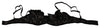 Ermanno Scervino Black Mesh Balconcino Bra NylonUnderwear