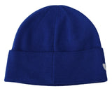 Givenchy Blue Wool Unisex Winter Warm Beanie Hat
