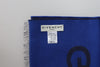 Givenchy Blue Wool Unisex Winter WarmScarf Wrap Shawl