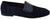 Dolce & Gabbana Blue Suede Caiman Loafers Slippers Shoes