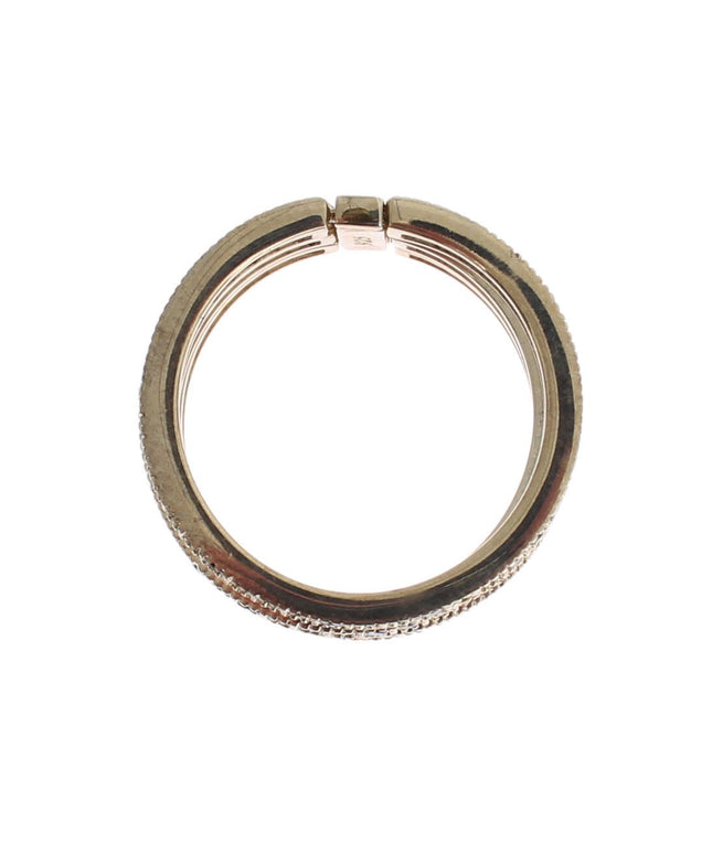 Nialaya Black CZ 925 Sterling Silver Womens Ring