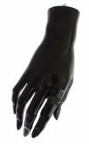 Nialaya Black CZ Star 925 Silver Womens Ring