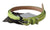 حزام Scervino Street Leather Green Chartreuse Silver Green بمشبك