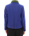 Andrea Incontri Habsburg Blue Green Wool Jacket Coat