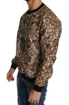 Dolce & Gabbana Multicolor MAMBO Jacquard Pineapple Pullover Sweater