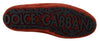 Dolce & Gabbana Orange Leather Crystal CrownLoafers Shoes