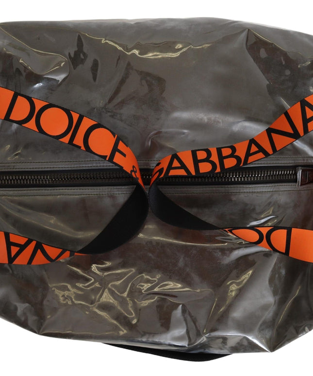 Dolce & Gabbana Cotton Men Large Fabric Green Shopping Tote Bag