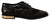 Dolce & Gabbana Black Leather Broques Sheer Wingtip Shoes
