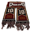 Dolce & Gabbana Multicolor Wool Knit DG King Shawl Wrap Scarf