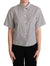 Dolce & Gabbana Black Polka Dot Collared Shirt White