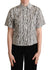 Dolce & Gabbana White Floral Collared Blouse Shirt