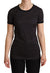 Dolce & Gabbana Black Dotted CrewneckCotton T-shirt
