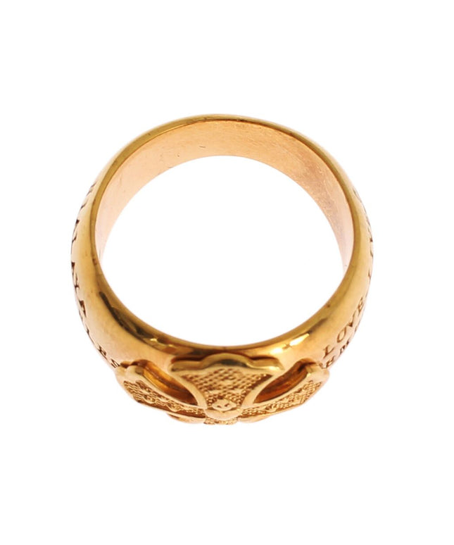 Nialaya Gold Plated 925 Silver Womens Ring