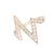 Nialaya Silver Authentic Womens Clear Ring