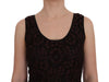 Dolce & Gabbana Bordeaux Floral Lace Ricamo Sheath Dress