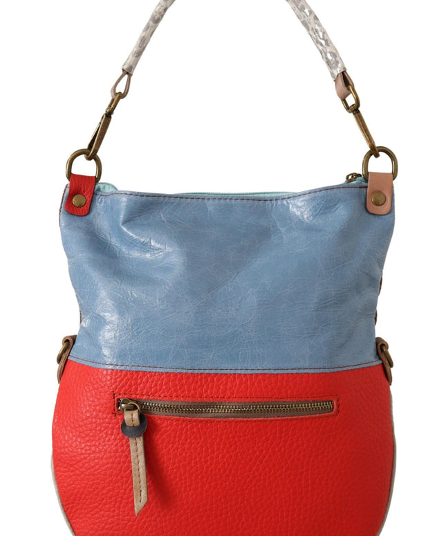 EBARRITO Multicolor Genuine Leather Shoulder Tote Women Handbag
