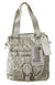 WAYFARER White Printed Handbag Shoulder Fabric Purse