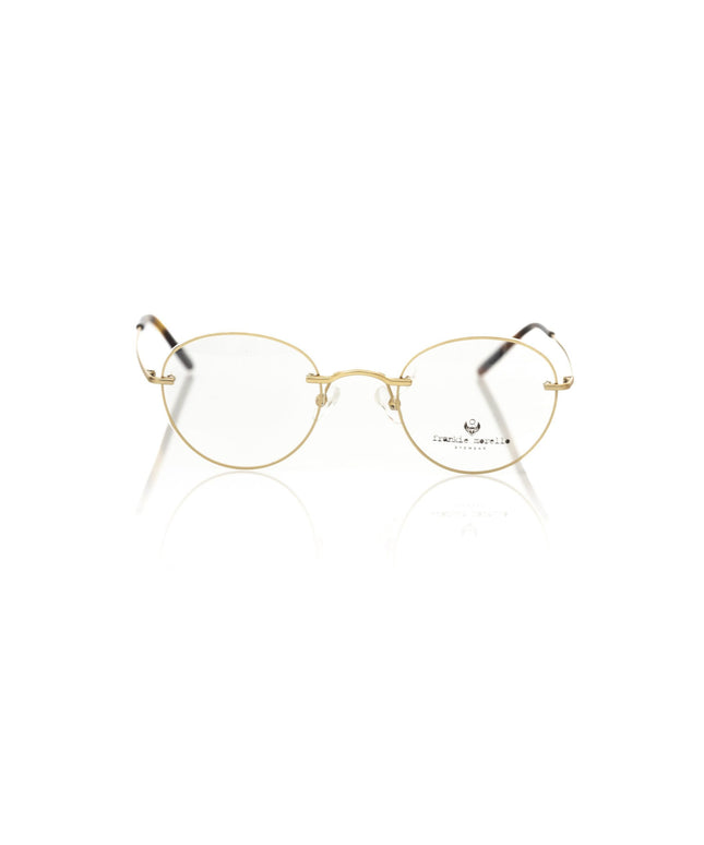 Frankie Morello Gold Metallic Men's Frame