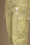 Don The Fuller Military Green Cotton Men Jeans
