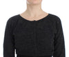 Ermanno Scervino Gray Knit Wool Cardigan Sweater