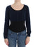 Ermanno Scervino Blue Cashmere Cardigan Sweater