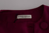 Barbara Casasola Purple Silk Sleeveless Blouse Top