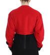 KAALE SUKTAE Black Short Croped Coat Bomber Jacket
