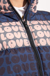 جاكيت نسائي بوليستر متعدد الألوان من Love Moschino