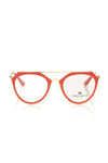 Frankie Morello Red Acetate Women Frame