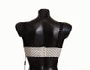 Dolce & Gabbana White Black Polka Dot Satin Lace Balconette Bra