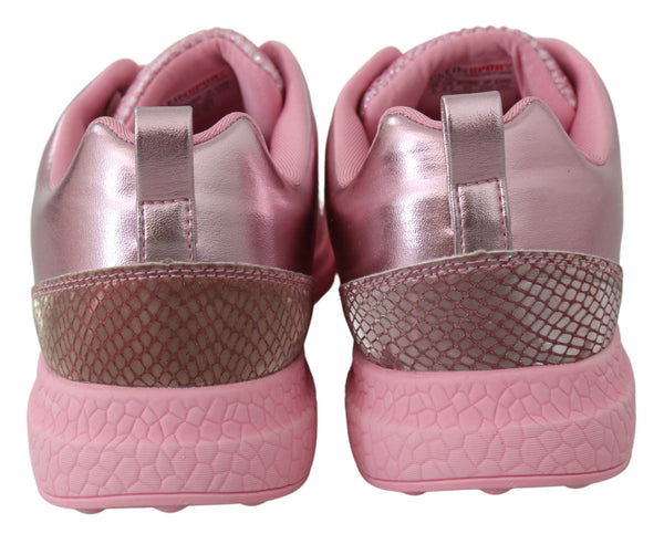 حذاء رياضي Plein Sport Chic Pink Blush Runner Gisella