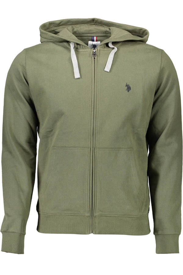 سترة رجالية قطنية خضراء من US POLO ASSN